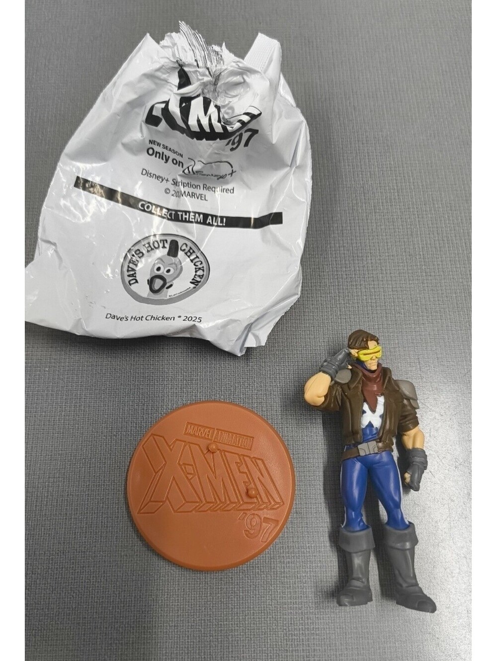 Dave’s Hot Chicken X-Men '97 Cyclops Limited Edition  Collectible Toy Figure.